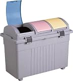 [4729374]テラモト　エコ３分別ゴミボックス（カラー） DS1931000
