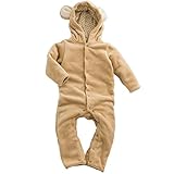 (キャサリンコテージ) Catherine Cottage ベビー 子供服 コスチューム TK4039 なりきり着ぐるみロンパース 80cm ベア・ブラウン[BRWB]