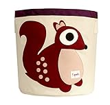 3 Sprouts(スリースプラウツ) 収納ケース ストレージビン スクイレル