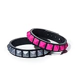 Jammy Jams 'Rocker Teething Bracelet Set' by Gumeez - Adjustable - Fits Adults and Children - Black/