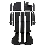 FJCRAFT 【T138】 トヨタ アルファード ヴェルファイア 40系 フロアマット カーマット ラゲッジマット サイドステップマット 日本製 カーフィール加工 (プレミアム・ミックスグレー)