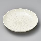 山下工芸 (Yamasita craft) 白ﾏｯﾄ十草4.0皿 228-24-356