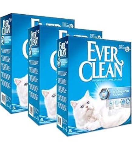 Amazon | EVERCLEAN 猫砂 [正規代理店品] 無香タイプ 6L (単品販売