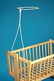 OVAL SHAPE CANOPY HOLDER ROD, BAR, POLE, STAND (Crib Wire Holder) by 4Mum&Baby