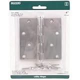 Brainerd 4 " BrushedサテンニッケルドアヒンジW /ネジ