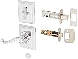 Schlage Lock Company F59FLA625ADDLH Interior Pack Flair Left Handed Interior Pack Lever Set with Sin