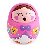 Victory Educational Toys Large Nodding Tumbler Newborn Plastic Pink-Doll [並行輸入品]