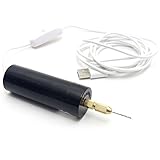 GoodsLand 【 USB 給電 】 電動 ドリル セット ペン型 小型 ミニ コンパクト DIY ハンド メイド 装飾 小物 細工 穴あけ イラスト 文字 入れ 木材 ガラス 加工 工作 工具 