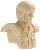ブリック・ワークス マシーネンクリーガー シュトラール軍 男性パイロット バスト B 1/20スケール レジンキャスト組立キット