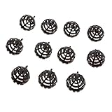 perfk 肥料バスケット　10点セット　盆栽ツール　肥料カバー　ボールドーム　玉肥ケース　全4種選択 - C