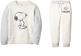 ジェラート ピケ キッズ&ベビー スヌーピー コラボ ジャガードプルオーバー パンツ KIDS 上下セット 110cm～120cm Sサイズ