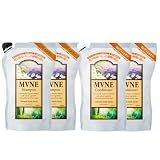 公式 MVNE ミューネ シャンプー440ml＆コンディショナー440mlつめかえ用 各2個セット ダメージケア 保湿 ノンシリコン ハーバルフルーティー＆ナチュラルハーブの香り