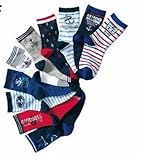 FANTASIEN 10 Pairs Boys Cotton Socks Seaman Kids Socks Size Ages 4-7 Years by FANTASIEN