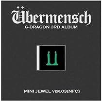 Amazon.co.jp: [ MINI JEWEL ] G-DRAGON - 3RD ALBUM [ Übermensch