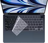 日本メーカー品 【 US配列 英字配列専用 】 MacBook Neo/Air/Pro 13-16インチ (2021-2026) キーボードカバー M5 M4 M3 M2 極薄 透明 TPU シリコン 型番 A3449 A3426 A3404 A3240 A3113 A2681 A2941 A2991 A2779 A2442 対応 マックブック 防塵 (クリア シリコン)