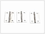 1.4" X 1" ミニ丁番 写真立て304ステンレス 工芸品 ４枚入り ネジ付き
