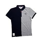 Canterbury Uglies分割ネイビー/グレー大人ポロシャツ