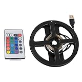 XCSOURCE 1 M LEDストリップライト柔軟な5050 RGB USB LEDテレビ背景ストリップライトRGB IRリモートコントロールld993