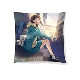 アニクラフト(Anicraft) TVアニメ『アオのハコ』 クッションA 約400×400mm ポリエステル