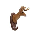 ZMASI 三次元動物フック樹脂壁フック (エルク)
