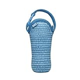 Built Bottle Buddy One Bottle Tote, In Dribble Dots Blue by Built