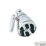 Rohl WI0120STN Michael Berman Multi-Function Shower Head with 6 Spray Jets, Satin Nickel [並行輸入品]
