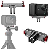 Insta360 Go Ultra用 クイックリリースマウント, アルミ製マグネット式アダプター, 1/4インチネジ付き, 折りたたみ式カメラマウント
