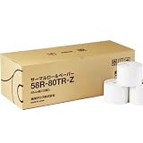 東芝TEC純正 58mm幅 感熱レジロールペーパー（芯なし） 58R-80TR-Z 20巻