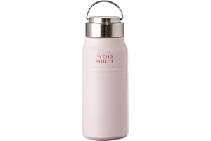アトラス 水筒 500ml 保冷 保温 真空断熱 ステンレス マグボトル 軽量 直飲み 洗いやすい アウトドア WENS ウェンズ 530ml ストロベリー ピンク 白湯 AWPB-501STB