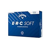 キャロウェイ(Callaway) ゴルフボール ERC SOFT 25 TRIPLE TRACK 1ダース(12個入り) 3ピース構造 トリプル・トラック ホワイト