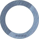 TRUSCO ガスケット フランジ内パッキン 10K 100A 厚み1.5mm TFPU-10K100A-15