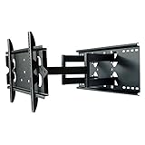 壁掛け 金具 26～46型 耐荷重30㎏ TVセッターフリースタイルGP137 Sサイズ ブラック