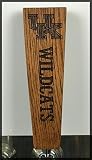 Kentucky WildcatsソリッドOak Engravedタップハンドル