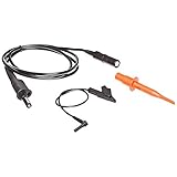 Fluke VPS40-III 3 Piece Voltage Probe with Safety-Designed Shrouded 4mm Testpin Kit, 10:1 Attenuatio