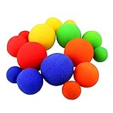 「zqion」スポンジボール マジックスポンジ マジックの道具 多様な色 巨大 (8ｃｍ 3個入)