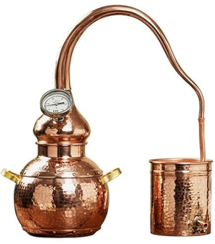 Amazon｜WJW 蒸留器 3Lアランビックそれでも、銅の密造酒蒸留所、家庭