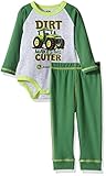 John Deere PANTS ベビー・ボーイズ カラー: グリーン