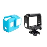 Perfk Goproヒーロー5スポーツカメラに対応　保護標準フレーム　シリコンケース　耐摩耗性　全4タイプ - ＃3