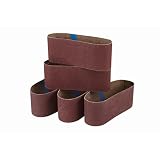 3 in. x 18 in. 80 Grit Sanding Belt 5 Pc [並行輸入品]