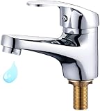 Hubiuyo 洗面用 トイレ 手洗い 単水栓 シングルレバー 立水栓 手洗いボウル 洗面台 水道 蛇口 (シングルレバー)