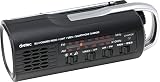 ドリテック さすだけ充電ラジオライト PR-321BK