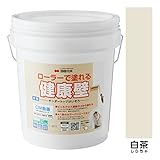 ぬるもり　テンダートップけいそう～ローラーで塗れるけいそう土塗り壁材　カラー４１色あり～ 白茶［152］