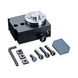 プロクソン(PROXXON) 分割テーブル(割出台) 三爪ユニバーサルチャック No.24010【別売】を取り付けて使用 No.24130