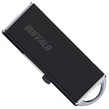 BUFFALO スライドアップ&TurboUSB機能搭載 USBメモリ 4GB ブラック RUF2-J4GS-BK