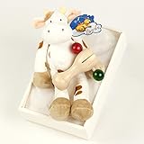 ギフトセット 出産祝いに ベビーぬいぐるみと木のカタカタセット (かえで（レッド×グリーン）)