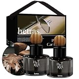 【公式】hetras ヘトラス プレミアム ミニ ディフューザー Hotel Wood ホテルウッド ウッディ77ml 2個入り セット 車用 クローゼット