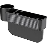 Alpha Depot 車内収納ポケット コンソール シートサイドポケット 車 ドリンクホルダー 運転席 助手席 隙間 収納