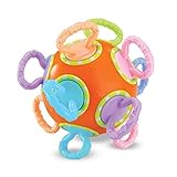 Qiyun Rattle Teetherボールベビーソフトラバー中空ラトル音楽おもちゃTeetherボール教育玩具ギフトfor Boys and Girls CY-0129-YJ3