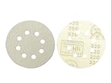 三共理化学 電動サンダー専用 円形 マジックヤスリ ハイピッチペーパー #320 5枚入 Φ125mm