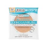 セザンヌ UVクリアフェイスパウダー〈詰替〉 02 ナチュラル 10g